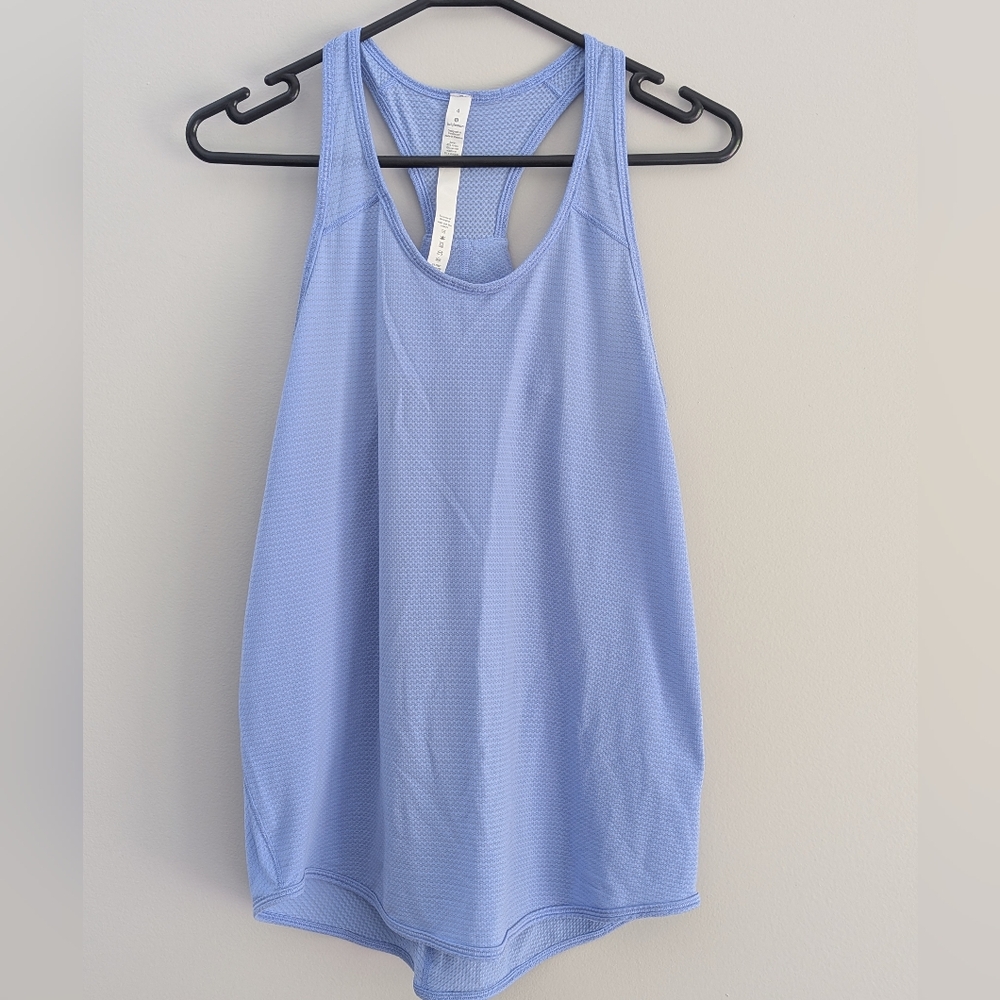 Lululemon Athletica Blue Relaxed Tank Top